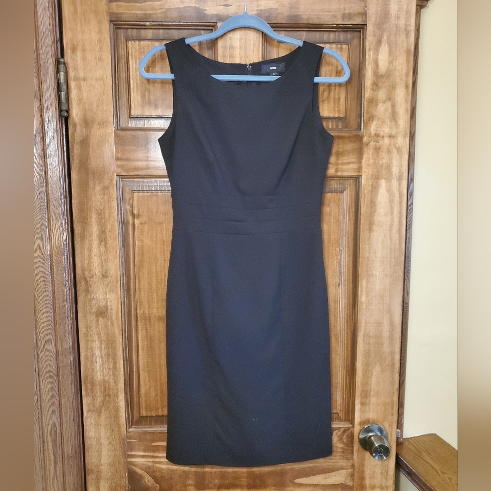 H&M Black Sheath Dress Size 6